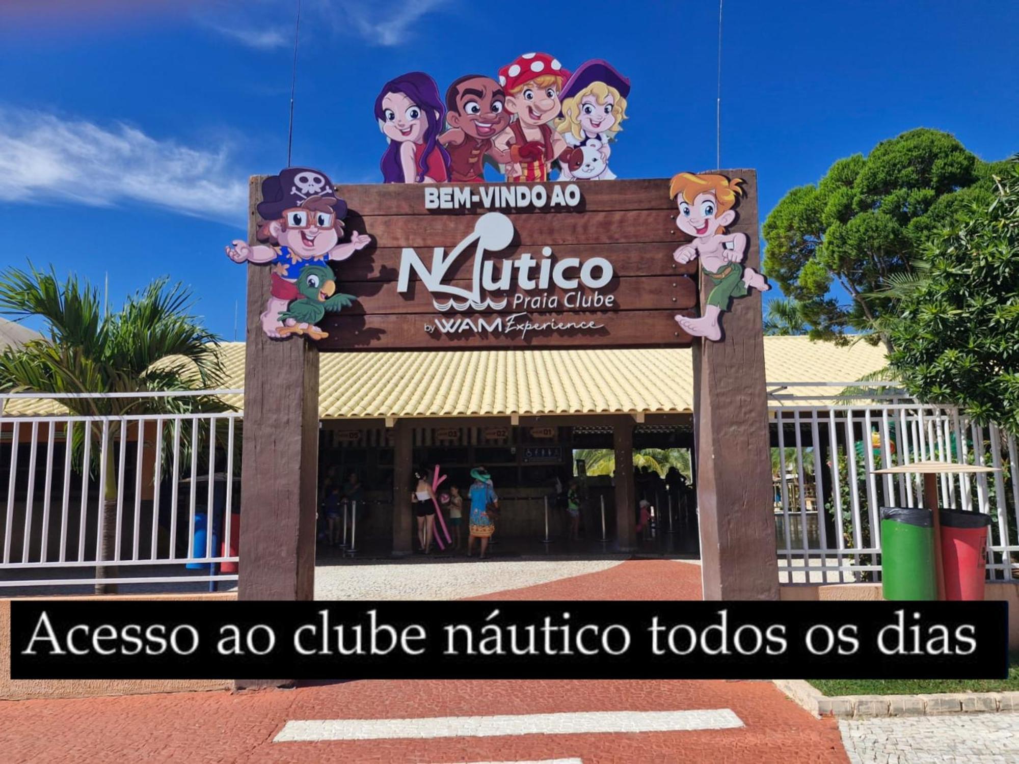 Nautico Flat Com Acesso Ao Clube Nautico Praia- Caldas Novas Exterior photo